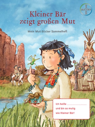 Kleiner Bär zeigt großen Mut Mein Mut-Sticker-Sammelheft