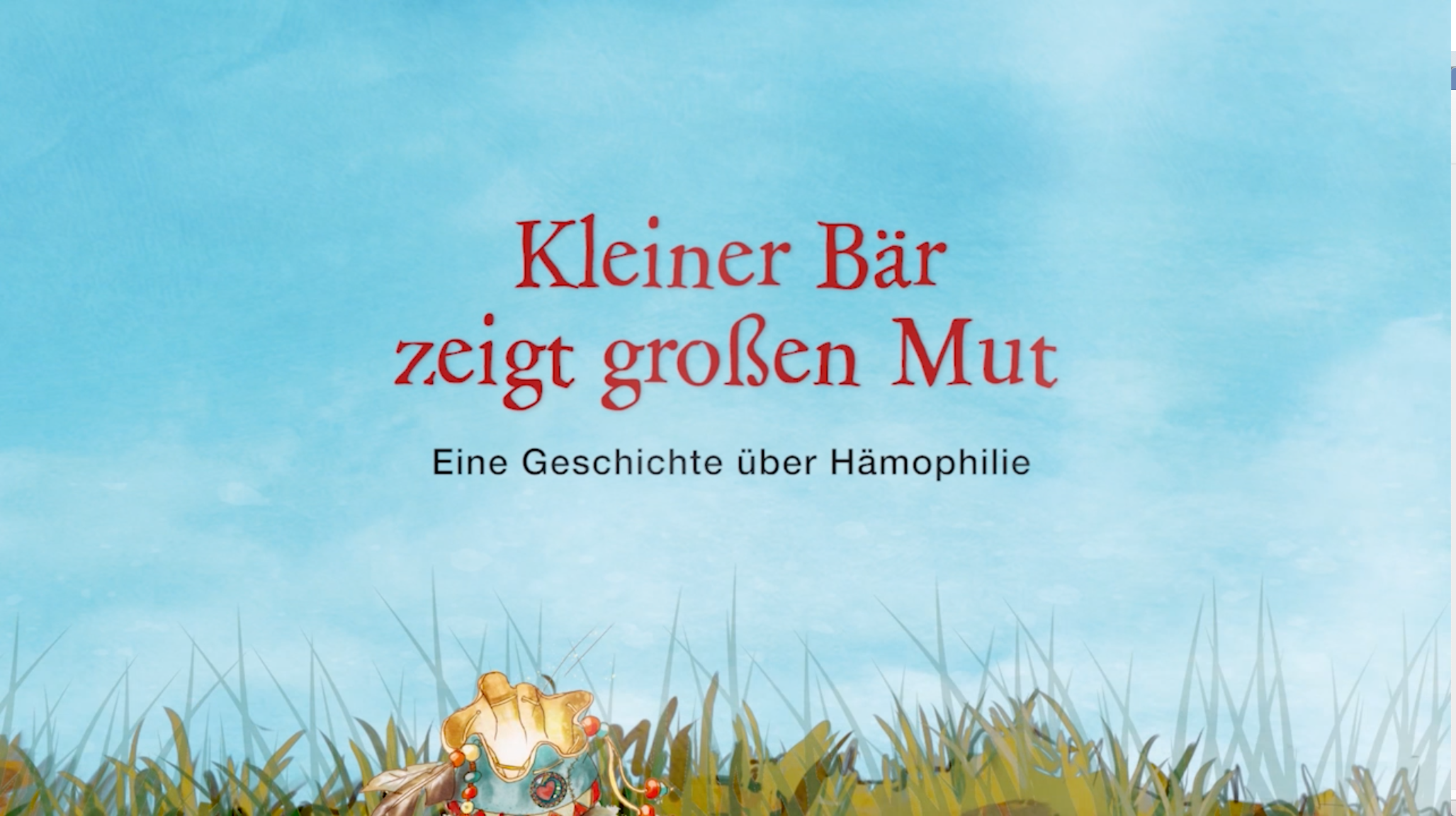 Kleiner Bär zeigt großen Mut